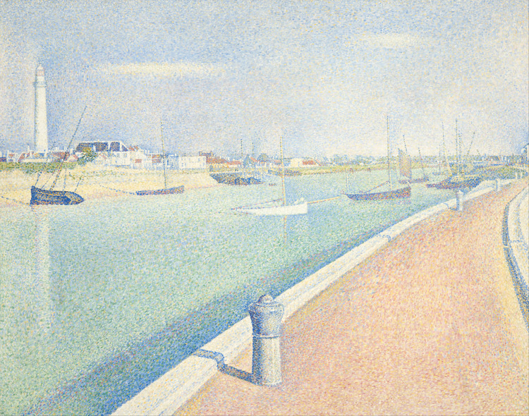 The Channel of Gravelines, Petit Fort Philippe / Georges Seurat / 1890